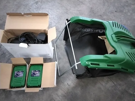 BOXED POWERBASE 37CM 40V CORDLESS MOWER