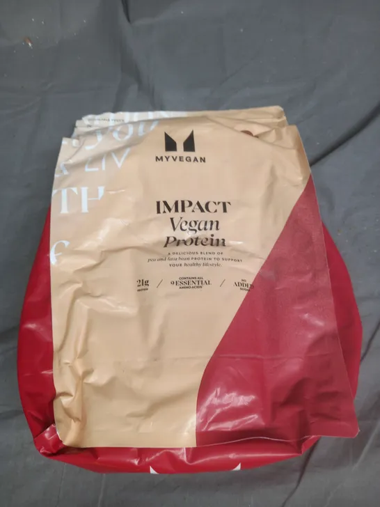 SEALED MYVEGAN IMPACT VEGAN PROTEIN IN CHOCOLATE 2.5KG