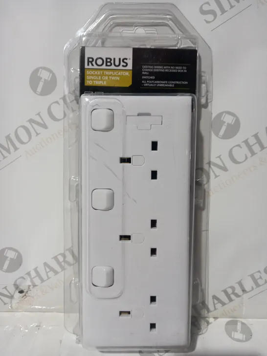 ROBUS RKC35 SOCKET TRIPLICATOR IN WHITE