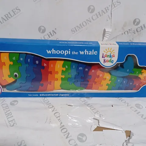 LANKA KADE WHOOPI THE WHALE  EDUCATIONAL JIGSAW AGES 3+