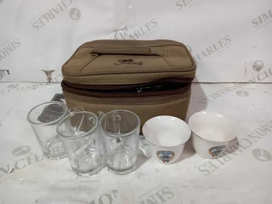 AI-AYSH SET OF PICNIC/CAMPING GLASSES AND CUPS