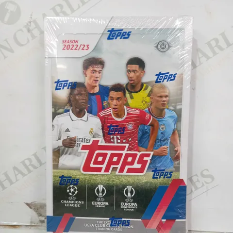 TOPPS UEFA CLUB COMPETITION SEASON 2022/23 TRADING CARD BOOSTER BUNDLE