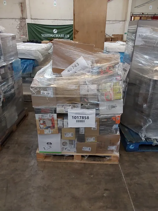 PALLET OF APPROXIMATELY 112 ASSORTED HOUSEHOLD & ELECTRICAL PRODUCTS TO INCLUDE