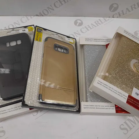 LARGE QUANTITY OF ASSORTED PHONES CASES AND ACCESSORIES