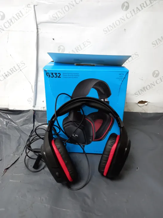 BOXED LOGITECH G332 STEREO GAMING HEADSET