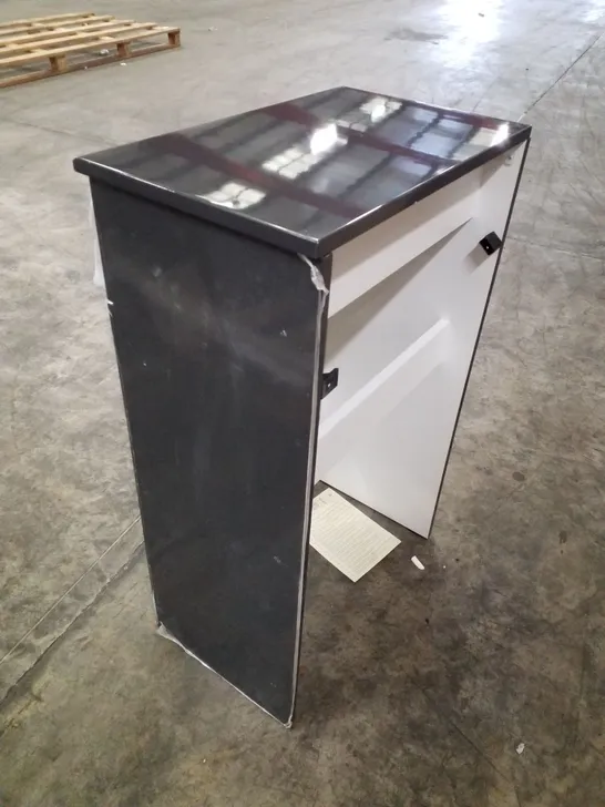 BOXED BRAND NEW VELDEAU C6 WC UNIT IN ANTHRACITE GLOSS - 500×310×826MM