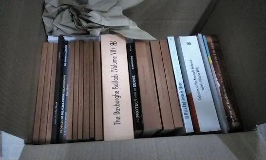 BOX OF APPROXIMATELY 30 ASSORTED BOOKS INCLUDING SCIENCE, RELIGION AND LIFESTYLE