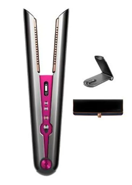 DYSON FUCHSIA CORRALE HAIR STRAIGHTENER 