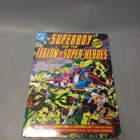 SEALED SUPERBOY AND THE LEGION OF SUPER-HEROES HARDCOVER