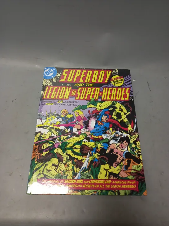 SEALED SUPERBOY AND THE LEGION OF SUPER-HEROES HARDCOVER