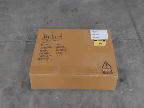 BOXED BAKER FURNITURE DRESSING TABLE PARTS (1 BOX, INCOMPLETE BOX 2 OF 2 ONLY)