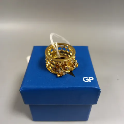 BOXED GP HONEYCOMB COLLECTION RING 