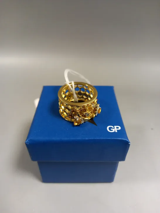 BOXED GP HONEYCOMB COLLECTION RING 