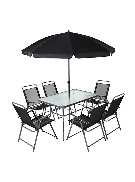 BOXED AND BRAND NEW 8 PIECE PATIO SET - COLLECTION ONLY 