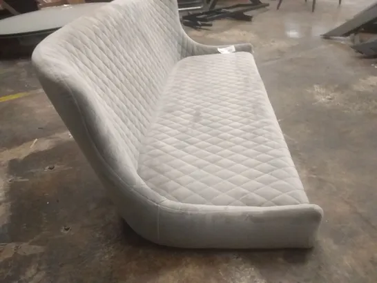 GREY FABRIC BENCH