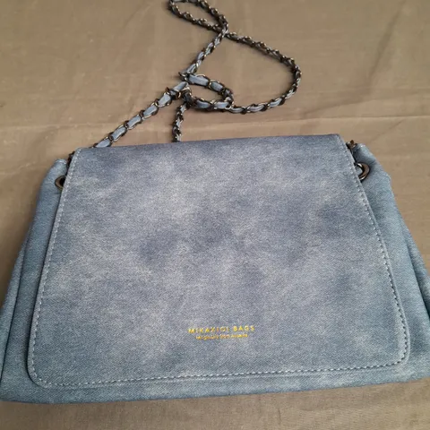 MIKAXIOI BAGS LIGHT BLUE CROSS BODY BAG 