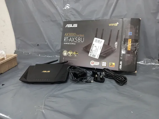 BOXED ASUS WIFI 6 AX3000 DUAL BRAND RT-AX58U