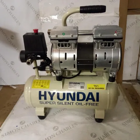 HYUNDAI SILENCED AIR COMPRESSOR, 550 W, 230 V - COLLECTION ONLY