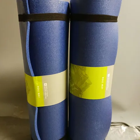 SET OF 2 MOUNTAIN WAREHOUSE ROLL MATS IN BLUE 