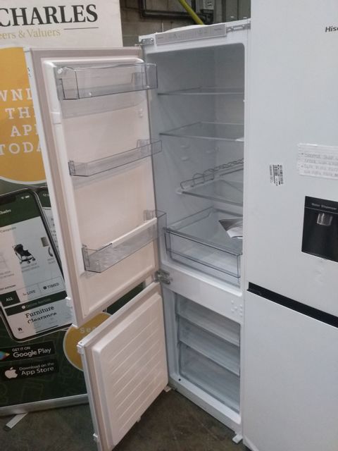 HISENSE RIB312F4AW1 INTEGRATED 70/30 FROST FREE FRIDGE FREEZER  RRP &pound;339.99