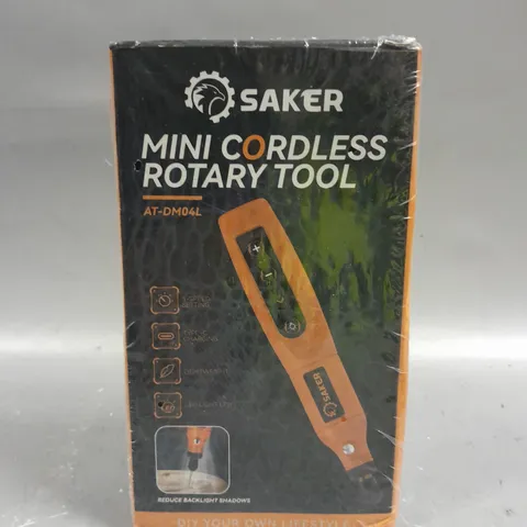 BOXED SEALED SAKER MINI CORDLESS ROTARY TOOL