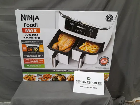 BOXED NINJA FOODI MAX DUAL ZONE 9.5L AIR FRYER