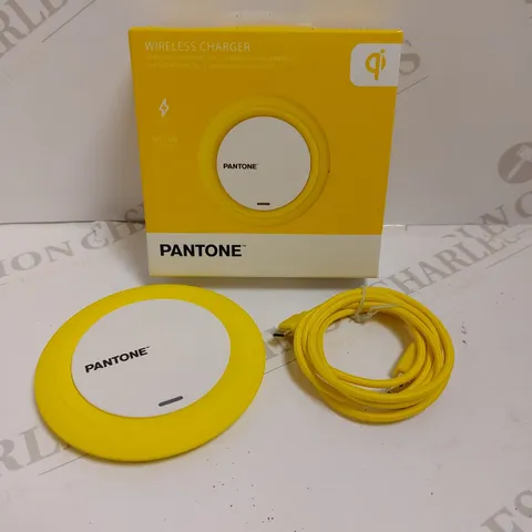 PANTONE WIRELESS CHARGER - 10W YELLOW