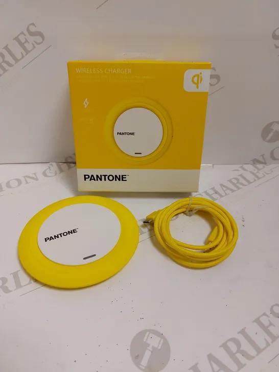 PANTONE WIRELESS CHARGER - 10W YELLOW