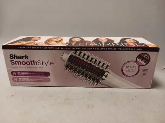 SHARK SMOOTH STYLE HEATED BRUSH AND SMOOTHING COMB 