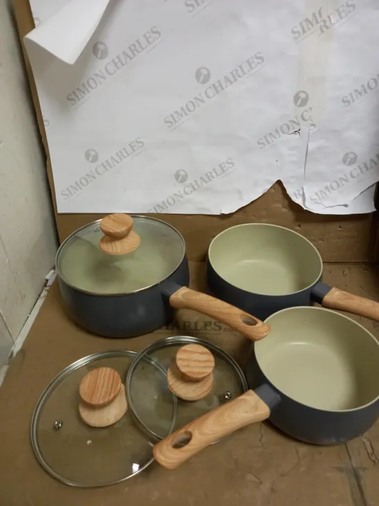 TOWER SCANDI INDUCTION SAUCEPAN SET