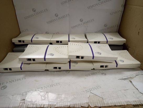 APPROXIMATELY 11 ASSORTED EXTRICOM 2-RADIO 802 EXRP-22N WIRELESS ACCESS POINTS
