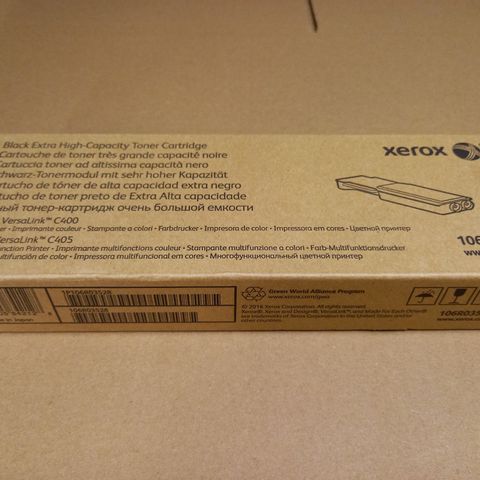 BOXED/SEALED XEROX BLACK EXTRA HIGH CAPACITY TONER CARTRIDGE