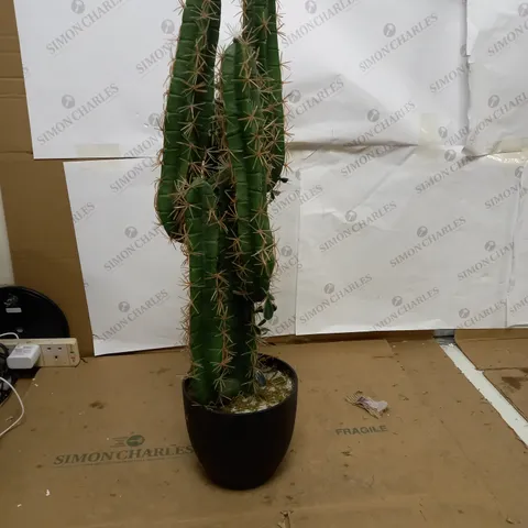 PLASTIC CACTUS WATER FEATURE