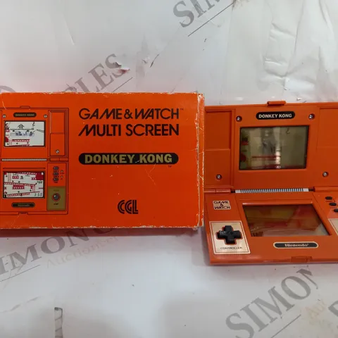 BOXED GAME & WATCH MULTISCREEN DONKEY KONG 