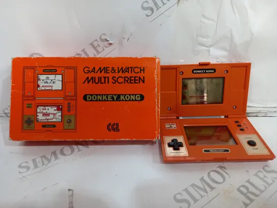 BOXED GAME & WATCH MULTISCREEN DONKEY KONG 