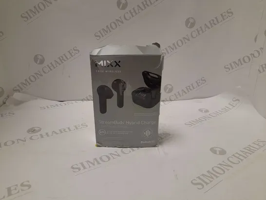 MIXX STREAMBUDS HYBRID CHARGE WIREDLESS EARBUDS