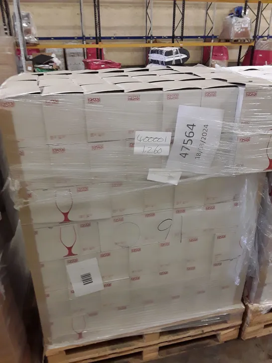 PALLET OF APPROXIMATELY 210 BOXES CONTAINING 6 RASTAL AVIERO 300ML GOBLETS