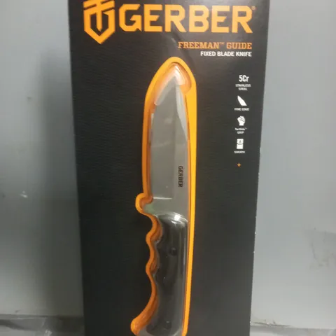 GERBER FREEMAN GUIDE FIXED BLADE KNIFE