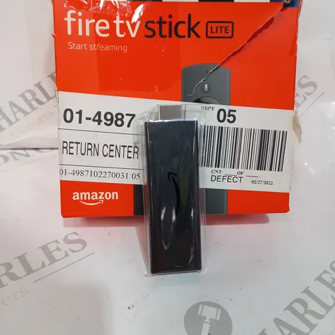 BOXED AMAZON FIRE TV STICK LITE