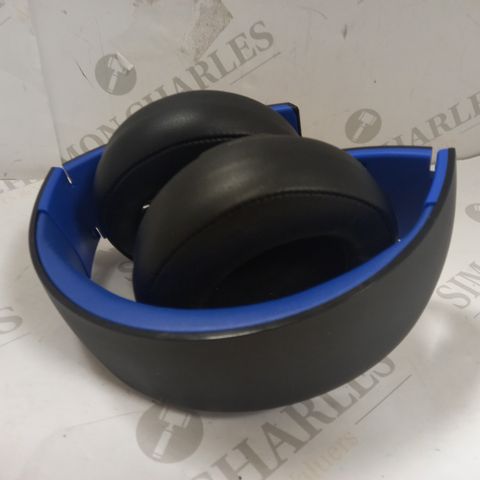 SONY PLAYSTATION ON EAR HEADPHONES IN BLACK/BLUE