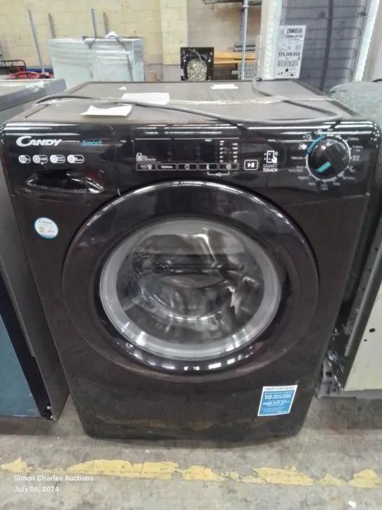 CANDY SMART PRO FREESTANDING WASHING MACHINE BLACK, MODEL CS1410TBBE/1-80