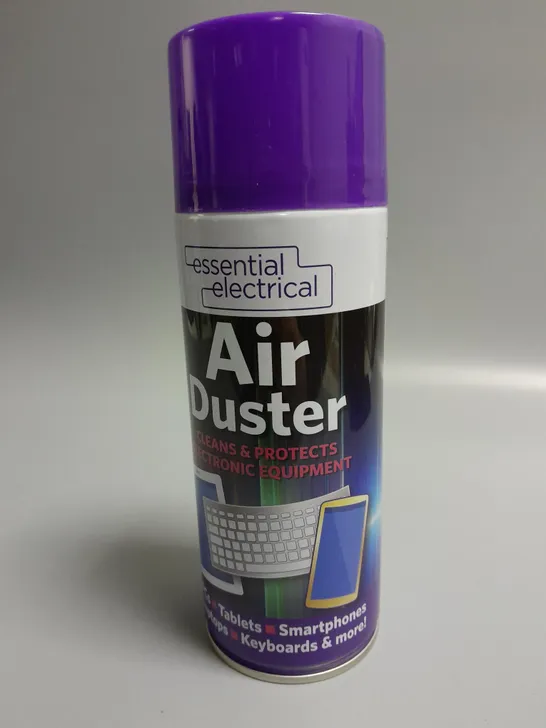 BOX OF 12 ASSORTED  AIR DUSTER CANS 