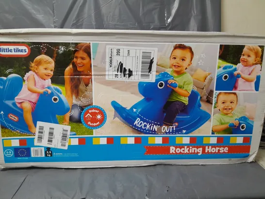 BOXED LITTLE TIKES ROCKING HORSE - BLUE RRP £33