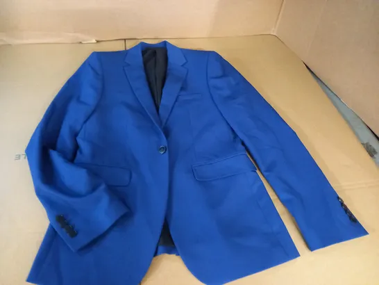 BURTON MENSWEAR SUPER SKINNY BLUE BLAZER - 38R 96CM