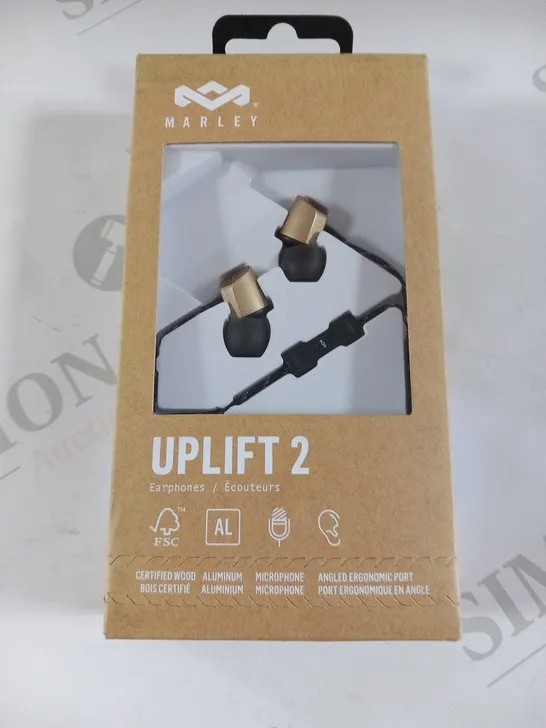 BOXED HOUSE OF MARLEY UPLIFT 2 EARPHONES EM-JE091-BA