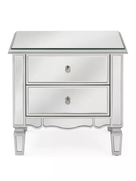 BOXED MIRAGE 2 DRAWER BEDSIDE - COLLECTION ONLY  RRP £149