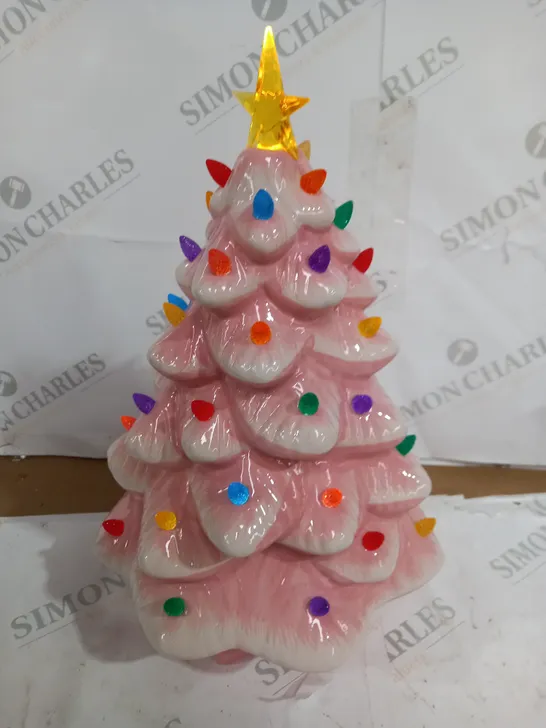 MR CHRISTMAS ILLUMINATED CERAMIC NOSTALGIC TREE