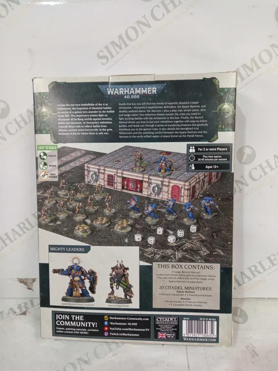 WARHAMMER 40K RECRUIT EDITION STARTER SET