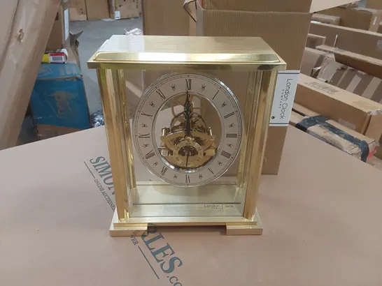 BOXED MANTEL CLOCK 