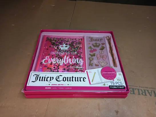 JUICY COUTURE 19 PCS JOURNALING SET